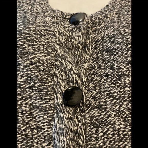 Talbots Wool Cashmere Rabbit Hair Blend Long Line Cardigan Sweater - Picture 6 of 8